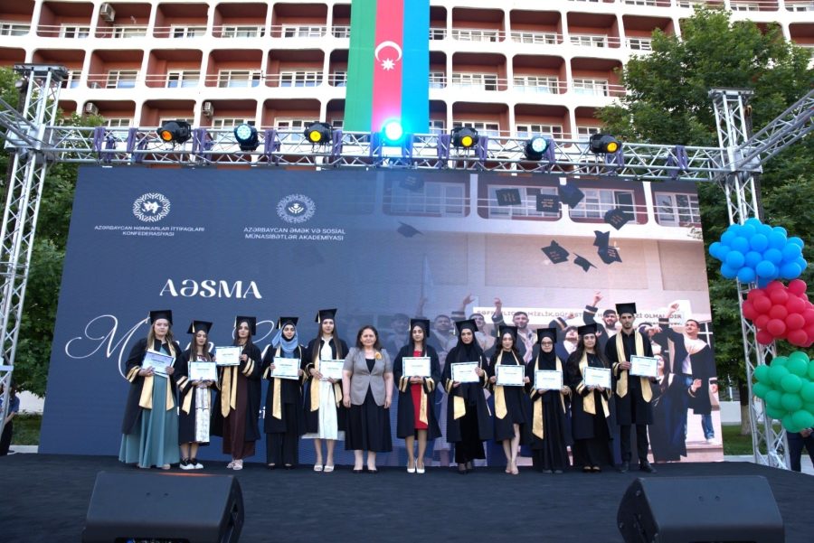 Azərbaycan Əmək və Sosial Münasibətlər Akademiyasında “Məzun günü” keçirilib - FOTO