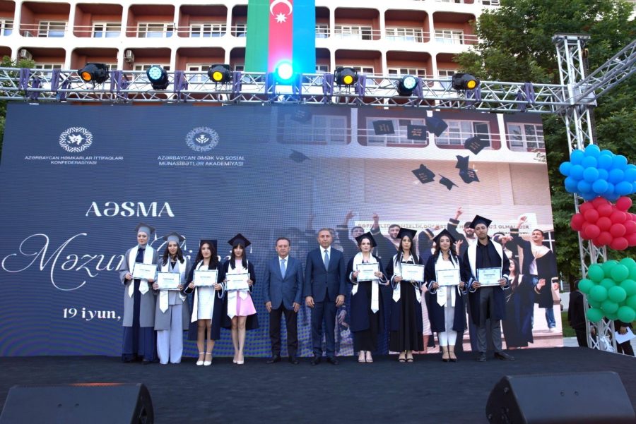 Azərbaycan Əmək və Sosial Münasibətlər Akademiyasında “Məzun günü” keçirilib - FOTO