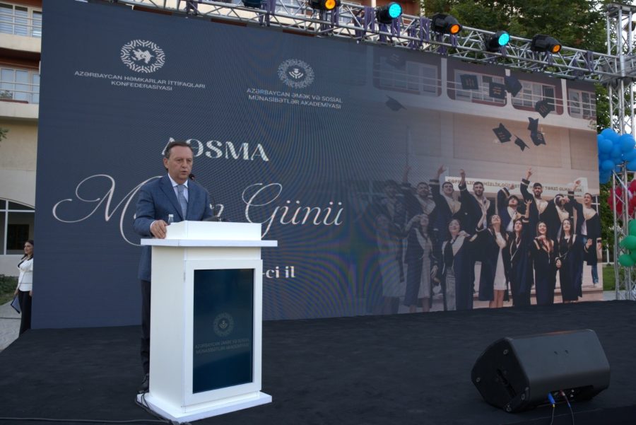 Azərbaycan Əmək və Sosial Münasibətlər Akademiyasında “Məzun günü” keçirilib - FOTO
