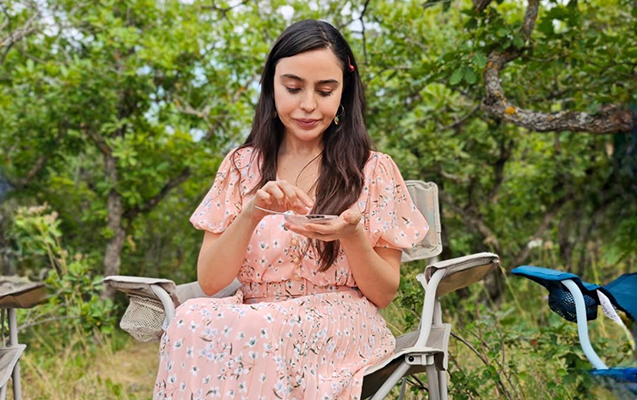 Leyla Əliyeva Xızıdan paylaşım etdi - VİDEO