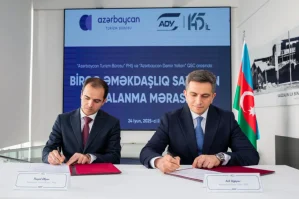 ADY və ATB arasında əməkdaşlıq sazişi imzalandı - FOTOLAR