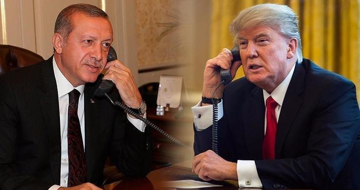 Ərdoğan bu həftə ikinci dəfə Trampla danışdı 1 erdogan tramp