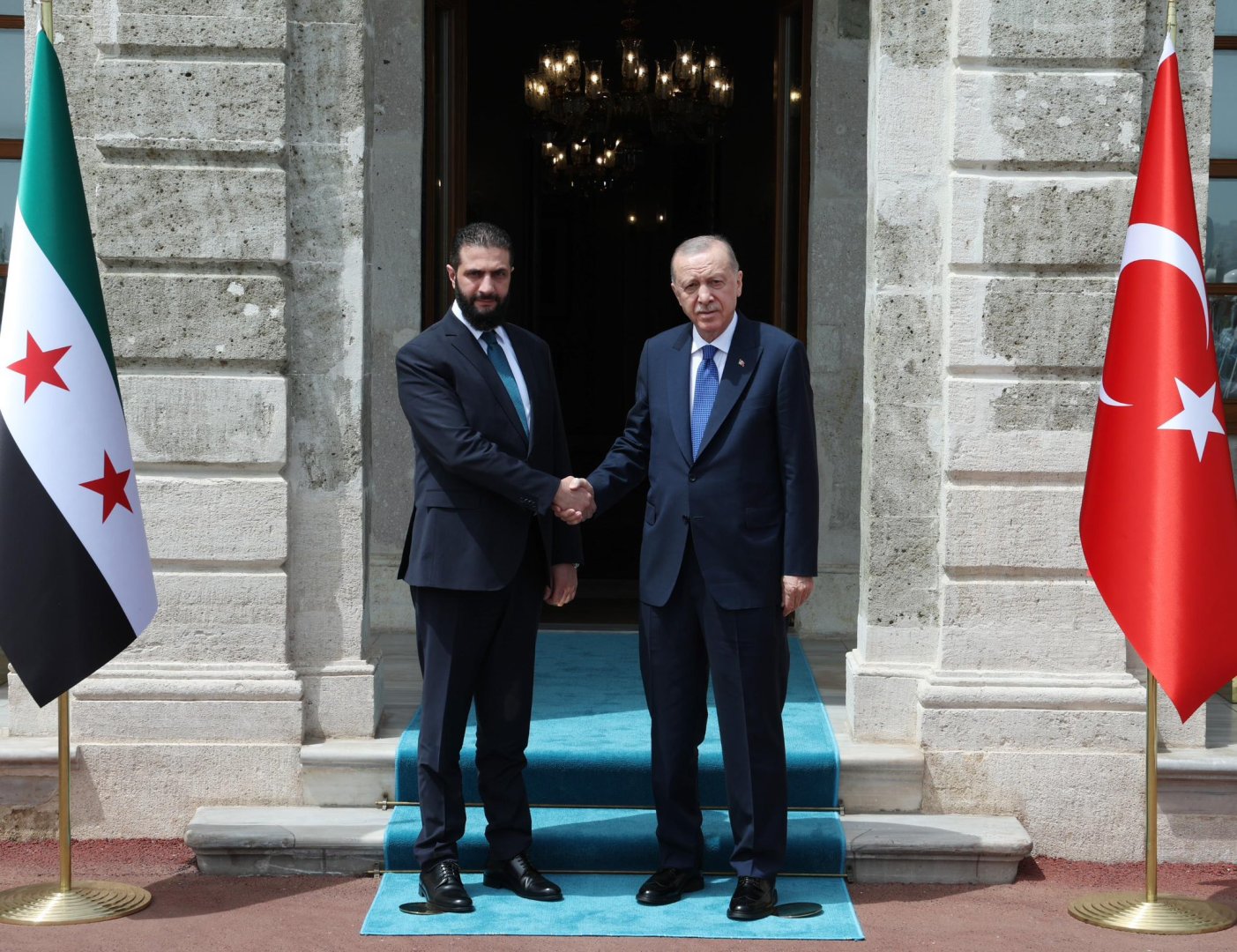 Türkiyə və Suriya liderləri danışdı 1 erdogan ahmad sharaa 240525