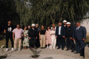 Leyla və Arzu Əliyevalar Altıağac Milli Parkında - FOTOLAR