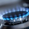 gas burner burns with blue flame propane butane stove home kitchen restaurant