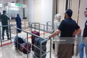 İrandan Azərbaycana təxliyə davam edir - FOTOLAR