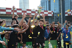 AFFA Gənclər Liqasının qalibləri mükafatlandırıldı - FOTOLAR