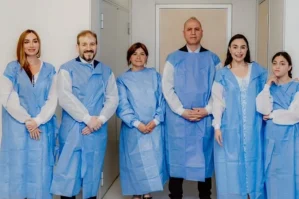 Leyla və Arzu Əliyevalar "Yeni Klinika"da - FOTO