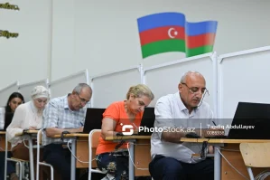 67 və 68 yaşlı müəllimlərdən imtahanda yüksək nəticə... - FOTOLAR