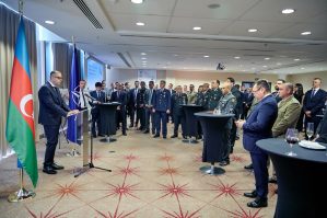 NATO-da Azərbaycanın Silahlı Qüvvələr Günü qeyd edildi - FOTOLAR
