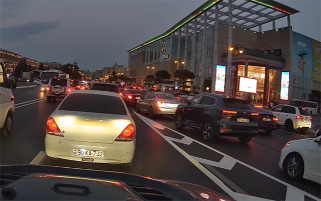 AYNA dəyişiklik etdi, yenə tıxac yarandı - VİDEO