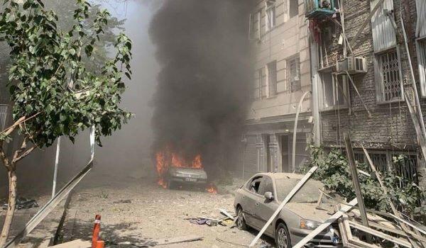 Tehranda eyni vaxtda 5 maşın partladıldı, 14 nüvə alimi öldü 1 tehran mashin partlayish