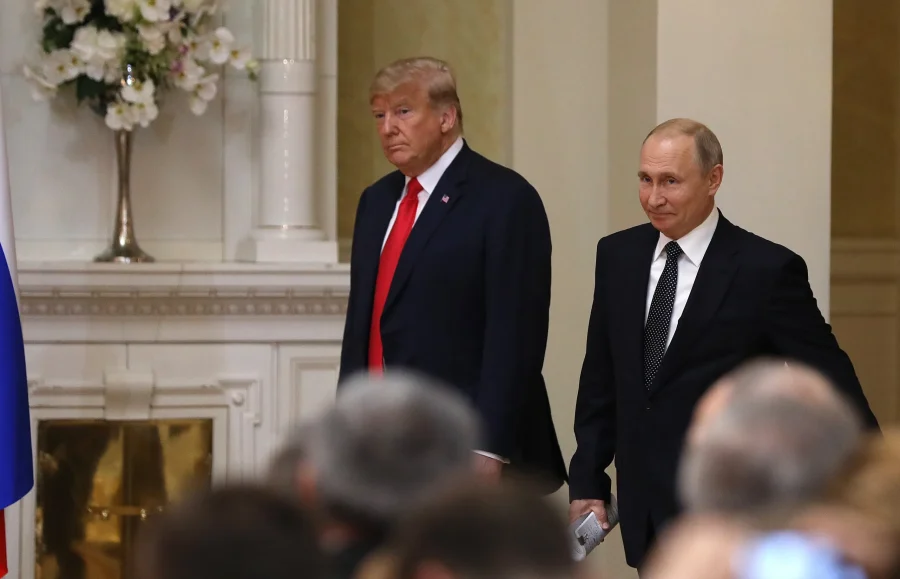Trampdan Kremlə yeni "zərbə": Peskov "olmayacaq" dedi - Nə baş verir? 1 tramp putin9 900x579 1