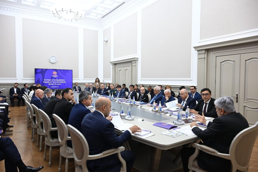 III MDB Oyunlarının Təşkilat Komitəsinin ikinci iclası keçirildi - FOTO