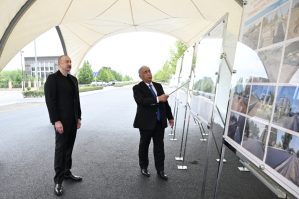 Prezident Yevlaxa getdi - YENİLƏNİB