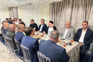 Niyazi Bayramov Natiq Qasımovun anasının yas mərasimində - FOTOLAR