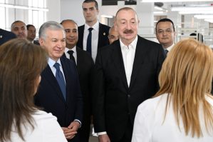 İlham Əliyev onların danışığını həmkarına tərcümə etdi - VİDEO