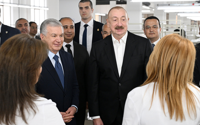 İlham Əliyev onların danışığını həmkarına tərcümə etdi - VİDEO