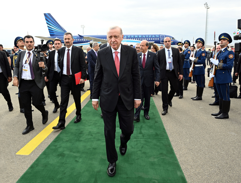 Ərdoğanın Azərbaycana səfəri başa çatdı - FOTO