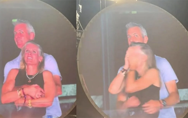 İş adamı milyonların qabağında belə biabır oldu - VİDEO