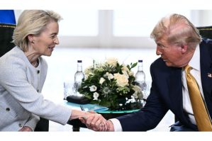 Trampla Ursula Fon der Lyayenin görüşü keçirilir