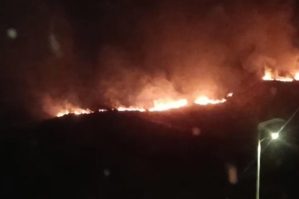 Zəngilanda yanğın başladı