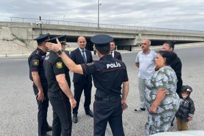 DİN əməkdaşları əhali arasında monitorinq apardı - FOTOLAR