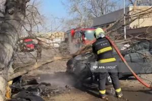 Goranboyda yanğın oldu