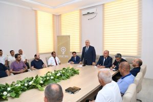 “Azərişıq” nümayəndələri Ağdamda fermer və sahibkarlarla görüşdü - FOTOLAR