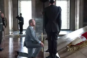 Türkiyə belçikalı nazirin bu görüntülərindən danışır - VİDEO