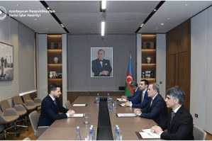 Ceyhun Bayramov Corc Diki qəbul etdi - FOTOLAR