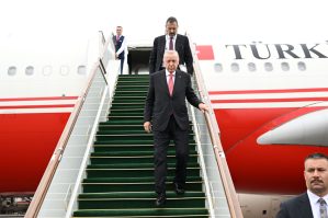 Ərdoğan Azərbaycana gəldi - VİDEO