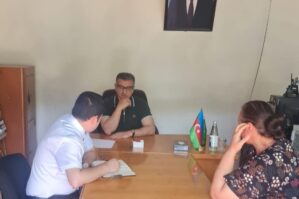 Novruzəli Aslanov İsmayıllıda yerli sakinlərlə görüşlərini davam etdirir - FOTOLAR