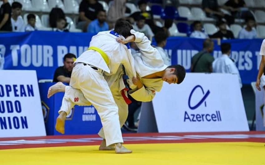 Bakıda keçirilən Avropa Cüdo Ümidləri turniri başa çatıb