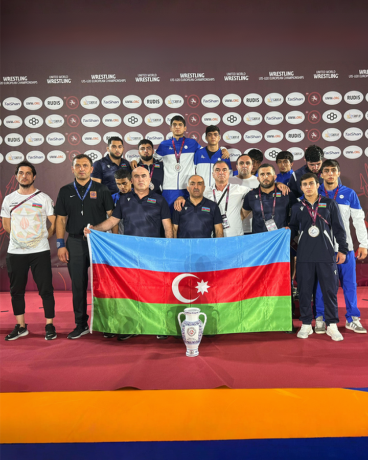 Avropa çempionatı: güləşçilərimiz ikinci yeri tutdu