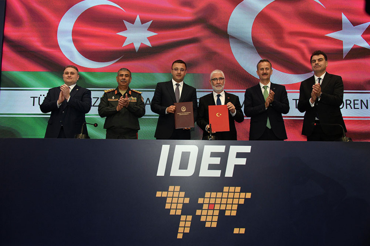 “IDEF 2025”də imzalanma mərasimi keçirildi - FOTOLAR 1 idf