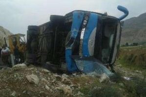 iran bus crash