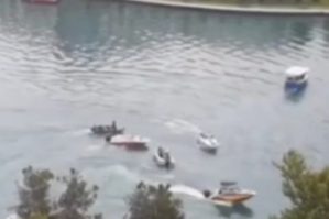 Mingəçevirdəki kater qəzasının videosu