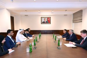 PA rəhbəri BƏƏ-nin Hesablama Qurumunun nümayəndə heyəti ilə görüşdü - FOTOLAR