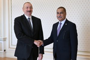 İlham Əliyev Sərdar Ayaz Sadiqi qəbul etdi - FOTOLAR