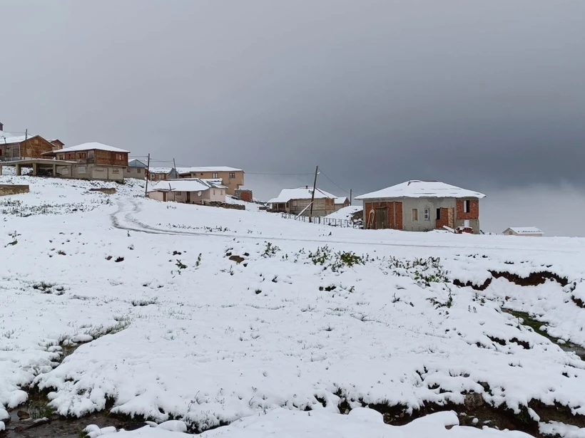 Türkiyəyə iyulda güclü qar yağdı 1 rize qar