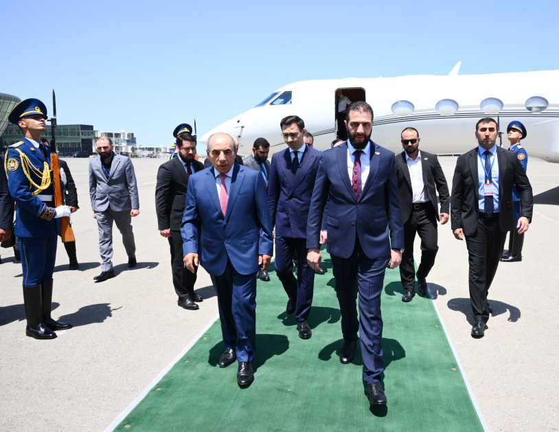 Suriya prezidenti Azərbaycana gəldi - FOTO 1 saraa 1