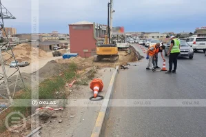 Saray körpüsü yaxınlığında son durum - VİDEO