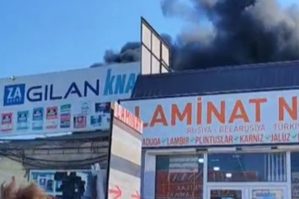 “Sədərək”də yanğın oldu - VİDEO