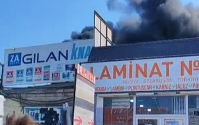 “Sədərək”də yanğın oldu - VİDEO 1 “Sədərək”də yanğın oldu - VİDEO