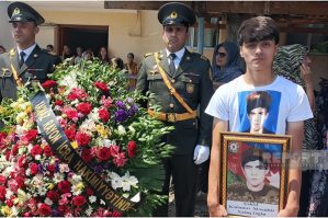 İtkin şəhidimiz dəfn olundu - FOTOLAR