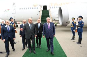 Emoməli Rəhmon Qarabağda - FOTO