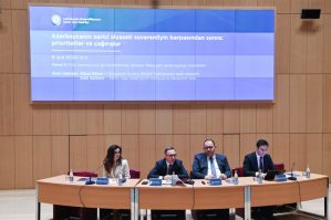 Xaricdə yaşayan azərbaycanlıların hüquqları ilə bağlı müzakirə... - FOTO