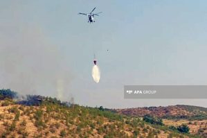 Ağdam və Ağdərədə yanğınlar davam edir - FOTO