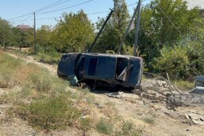 Kürdəmirdə ağır qəza: Ölən var + FOTO